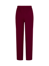 burgundy red soft long lounge pants