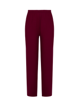 burgundy red soft long lounge pants